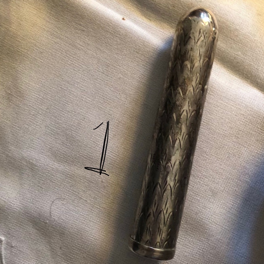 Sterling silver cigar holders